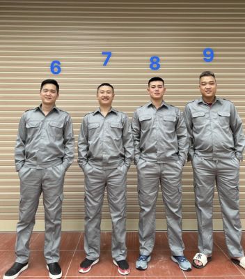 Bộ quần áo bảo hộ lao động BHLĐ mã 000