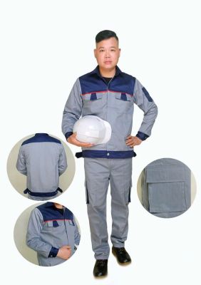 Bộ quần áo bảo hộ lao động BHLĐ mã 00