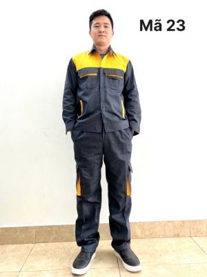 Bộ quần áo bảo hộ lao động BHLĐ mã 23