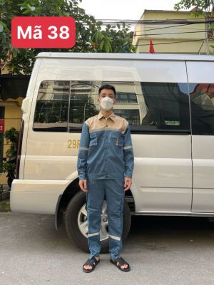 Bộ quần áo bảo hộ lao động BHLĐ mã 38