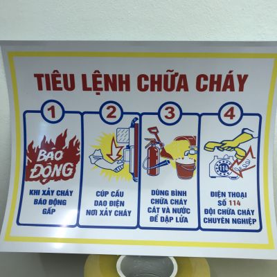 Tiêu lệnh phòng cháy chữa cháy (bộ 4 chi tiết)